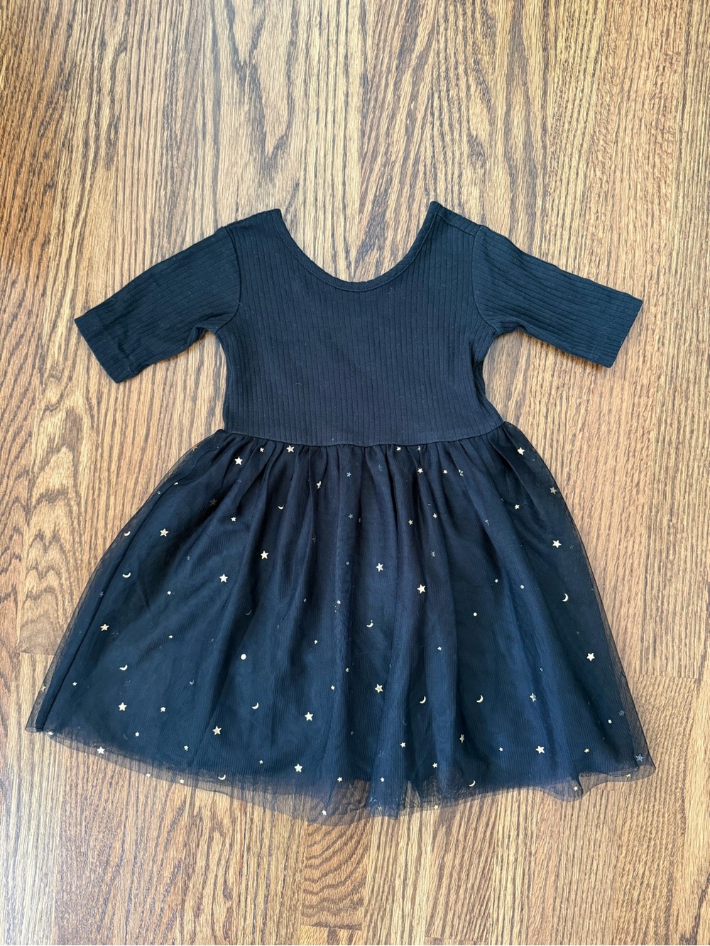 Hanna Black Tulle Dress